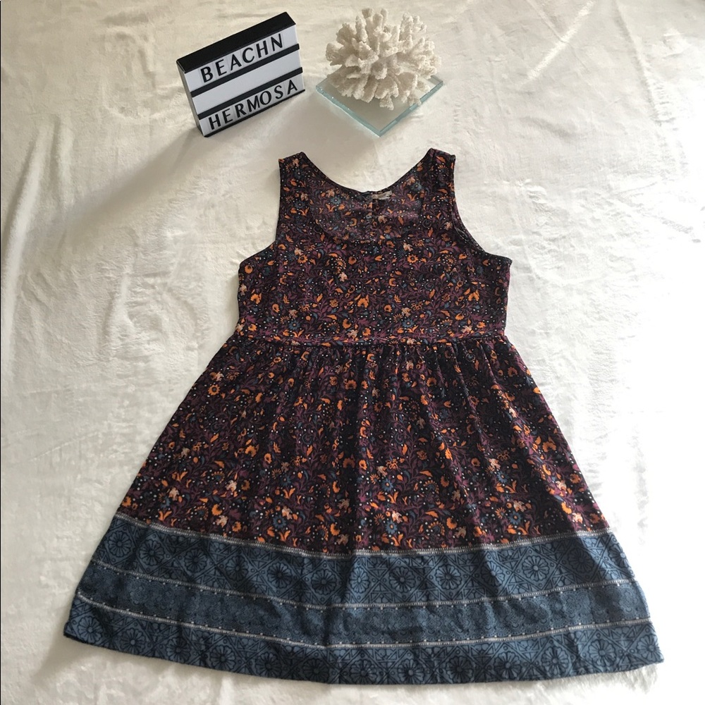 ECOTE Colorful print dress